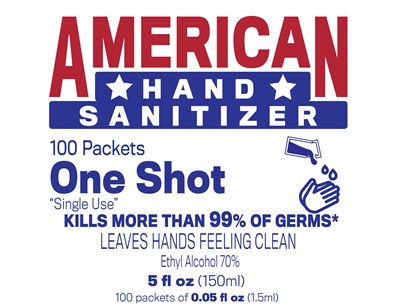 Label 3 (Label 1 Shot Ethyl Alcohol Gel   Page 001)